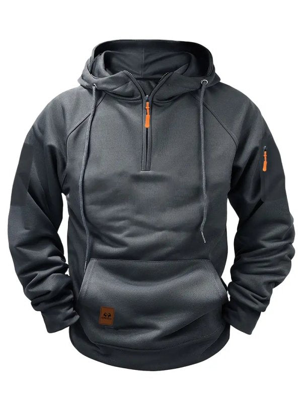 Viggo | Hoodie Herr Half Zip
