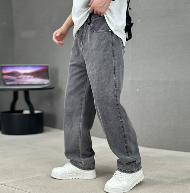 Drew | Jeans Herr Rak Passform Lös