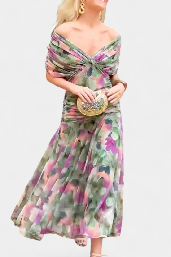 Carina | Maxiklänning Off Shoulder Elegant