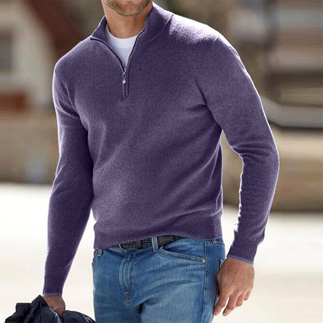 Simon | Tröja Herr Half Zip