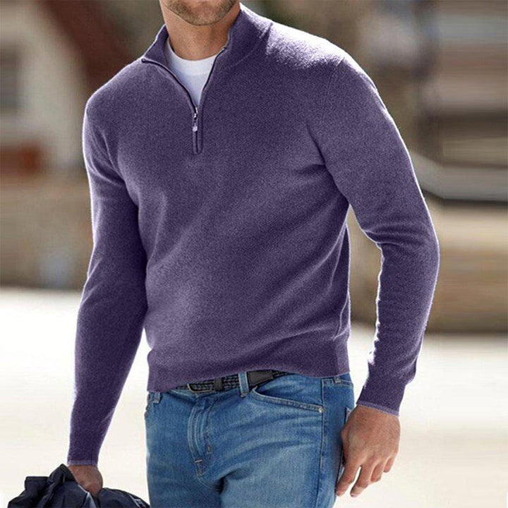 Simon | Tröja Herr Half Zip
