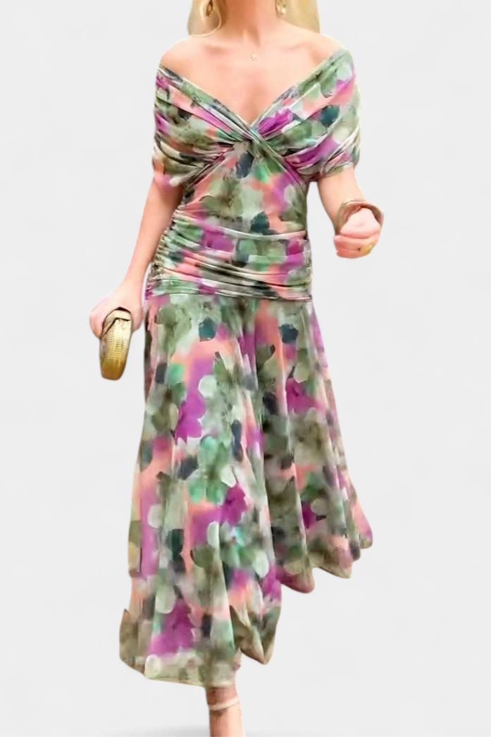 Carina | Maxiklänning Off Shoulder Elegant