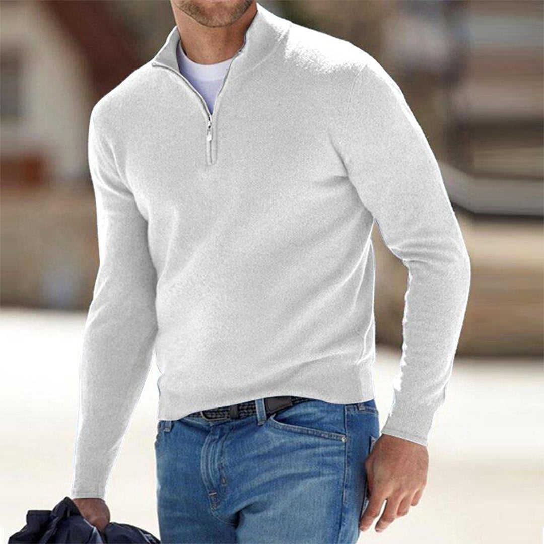 Simon | Tröja Herr Half Zip