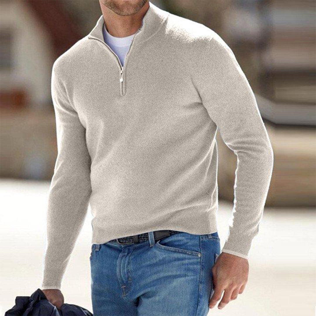Simon | Tröja Herr Half Zip