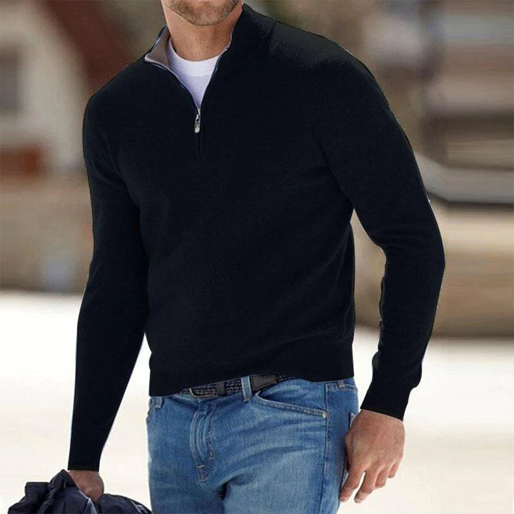Simon | Tröja Herr Half Zip