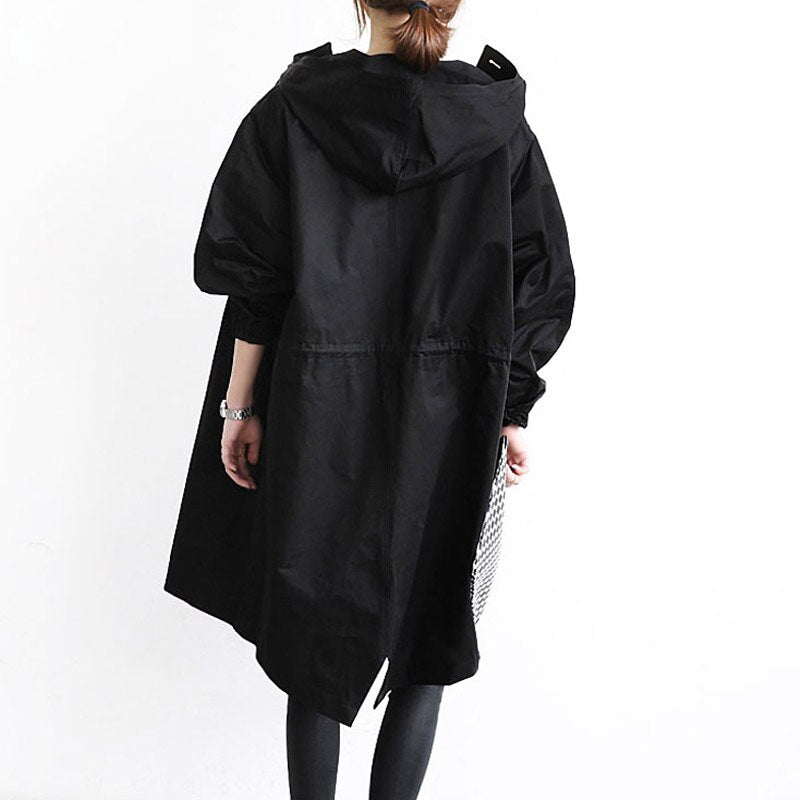 Hjördis | Trenchcoat Dam Vattenavvisande Knäppning