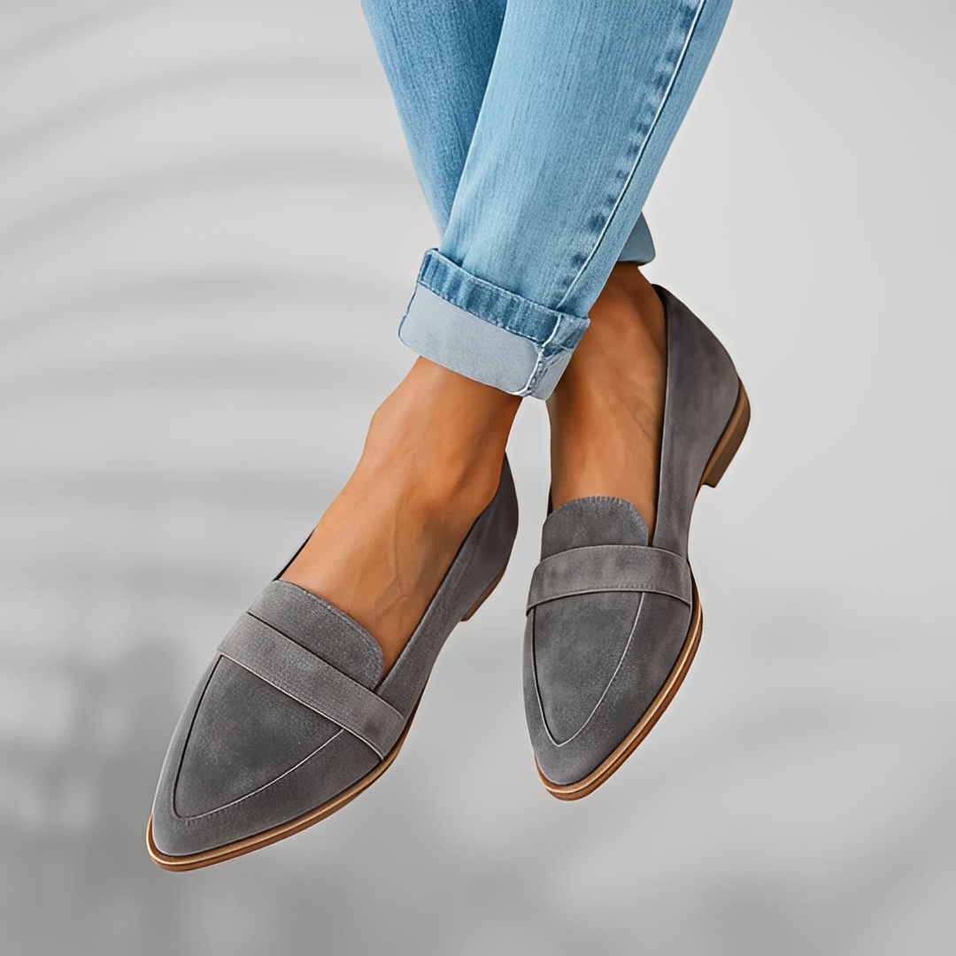 Astrid | Loafers Dam Läder Elegant