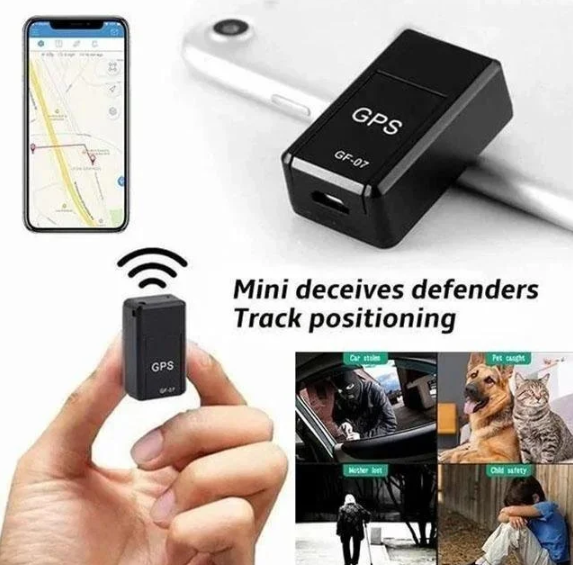 Kompakt Magnetisk GPS-Tracker Med GSM-Anslutning Och Mobil Spårning