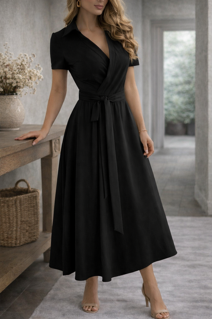 Melina | Midiklänning Off Shoulder Elegant