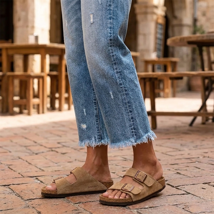 Signe | Croppade Jeans Dam Raka Ben