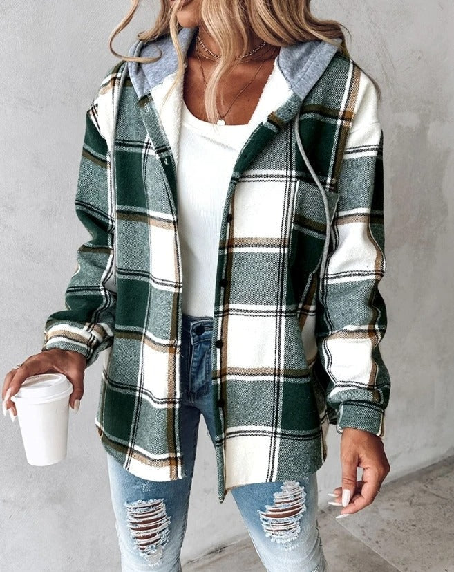 Hildur | Jacka Dam Mönstrad Relaxed Fit