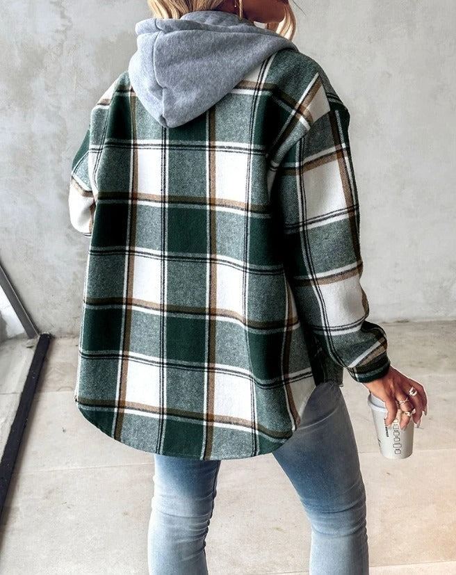 Hildur | Jacka Dam Mönstrad Relaxed Fit