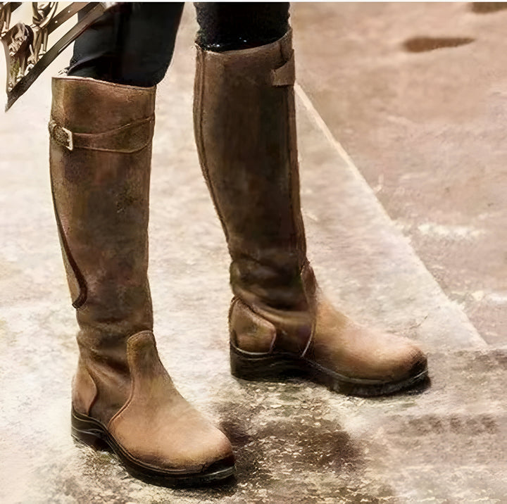 Torkel | Läderboots Vattentäta Dämpade Greppsula