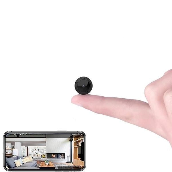 Kompakt WiFi-Kamera Med 720P Video Och 150° Vidvinkel