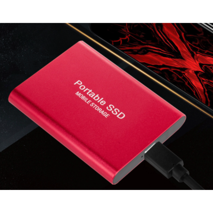 Portabel SSD 2 TB Med USB-C För Snabb Och Flexibel Fillagring