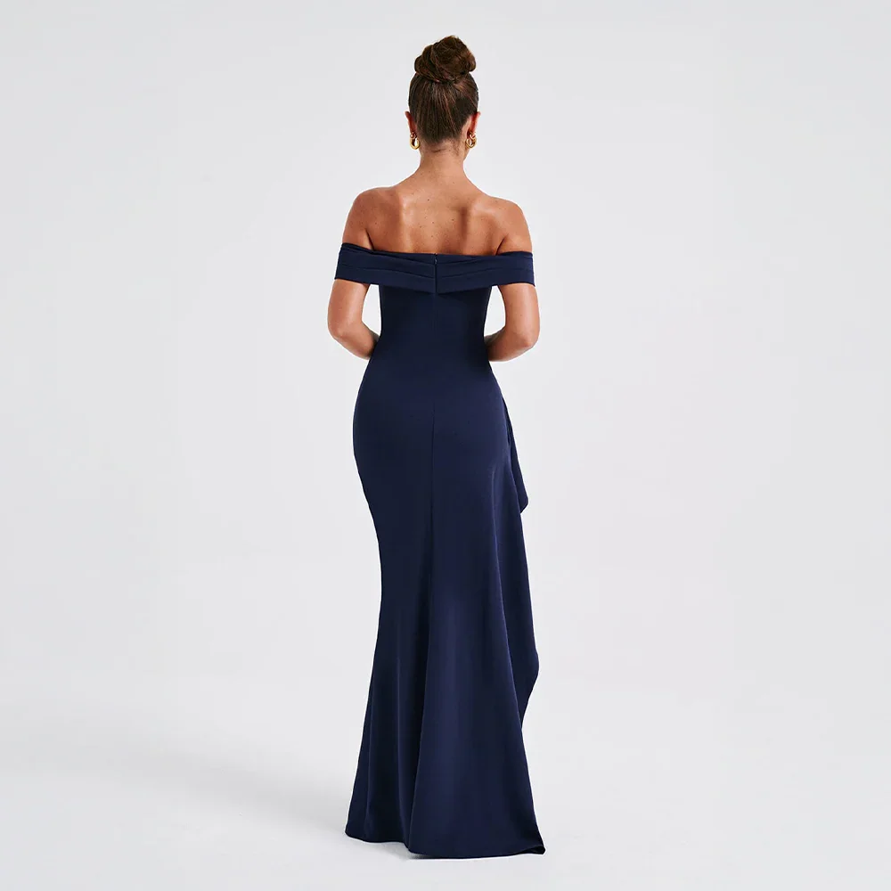 Elvira | Maxiklänning Dam Off Shoulder Slits