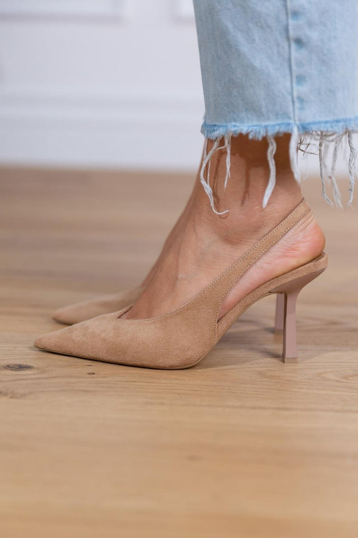 Alva | Klackskor Dam Slingback Spetsig Tå