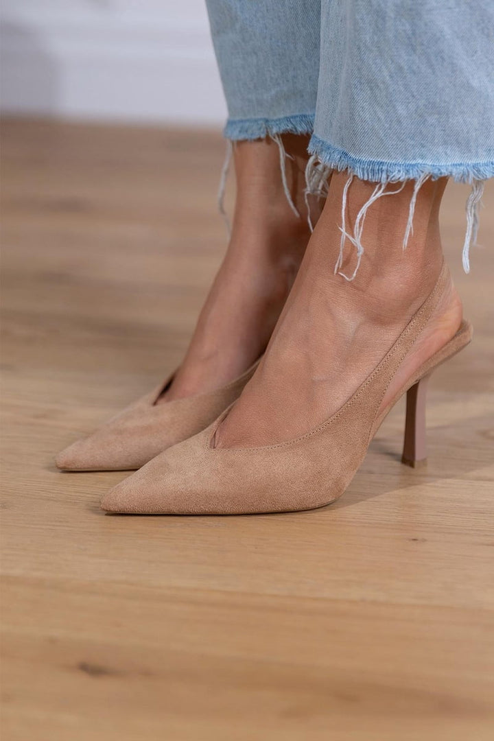 Alva | Klackskor Dam Slingback Spetsig Tå