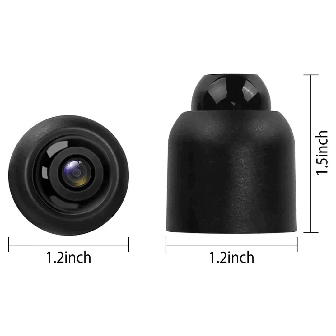 2-Pack Kompakta WiFi-Säkerhetskameror Med 1080P Visning Och Mörkerseende