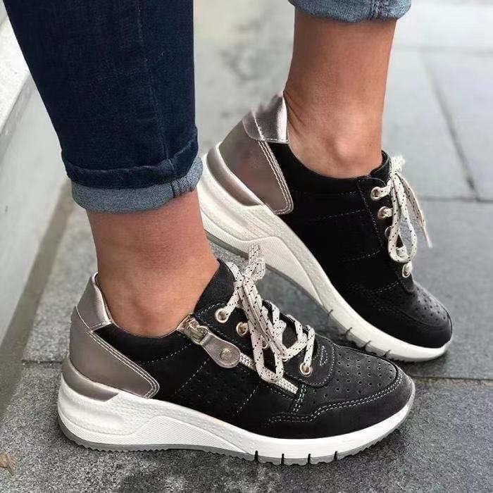 Ortopediska Sneakers Dam Vardag Stad
