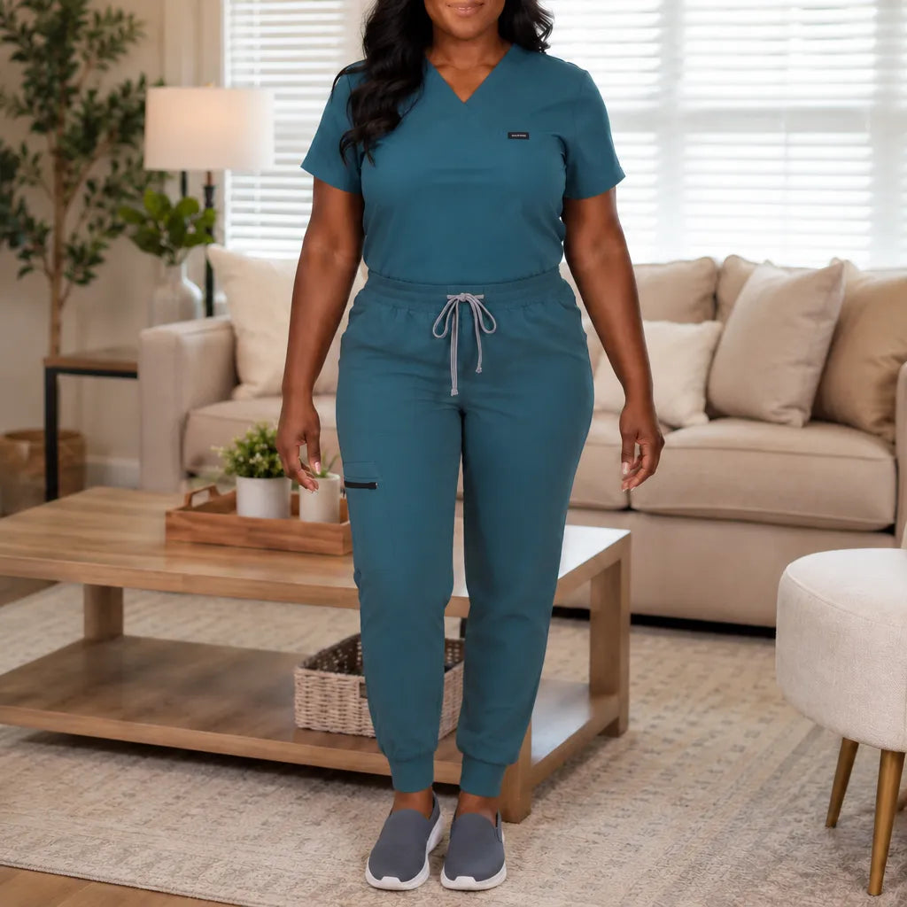 Annika | Scrubsset Dam V-ringad