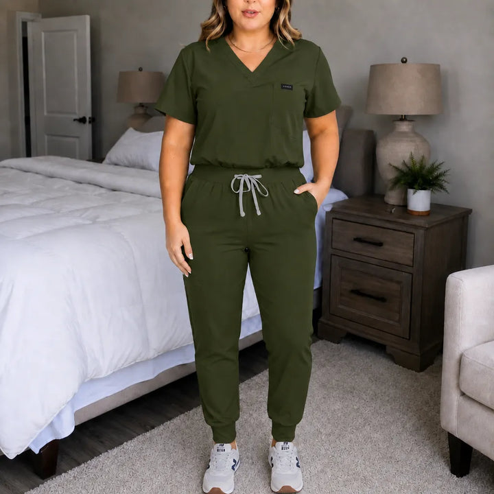 Annika | Scrubsset Dam V-ringad