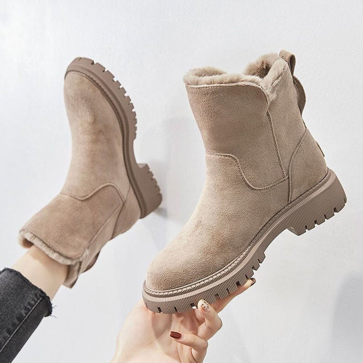 Elin | Vinterboots Dam Fodrade Slip On