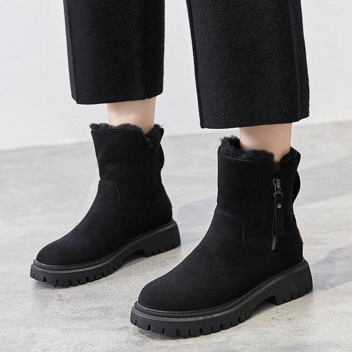 Elin | Vinterboots Dam Fodrade Slip On