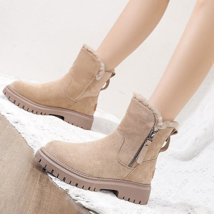 Elin | Vinterboots Dam Fodrade Slip On