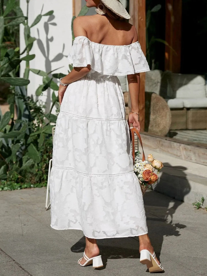 Ella | Maxiklänning Dam Off Shoulder