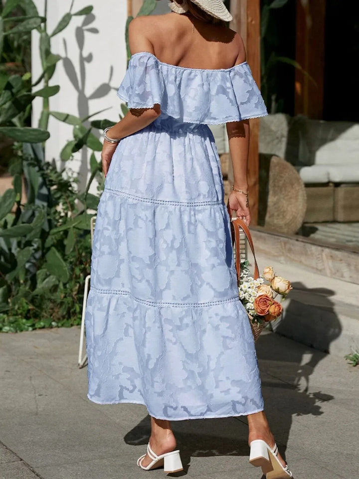 Ella | Maxiklänning Dam Off Shoulder