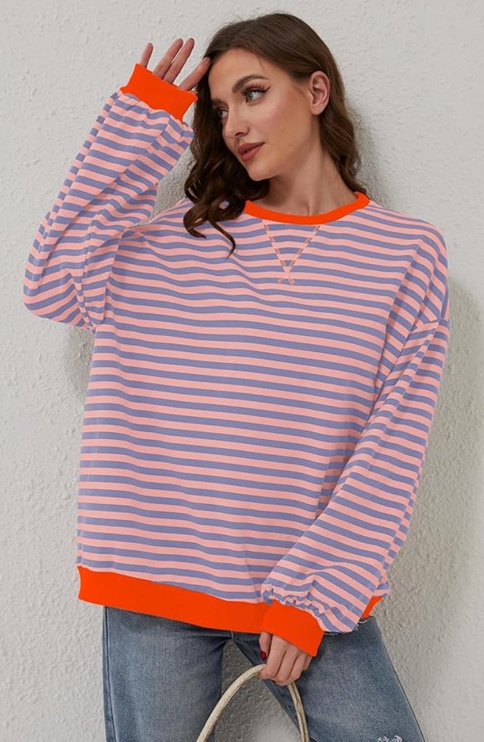 Sabrina | Oversized Sweatshirt Dam Randig